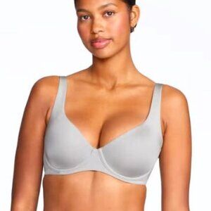 NWT CUUP The Scoop Micro Bra Smoothing LTD ED color-Dove Blue 34G
